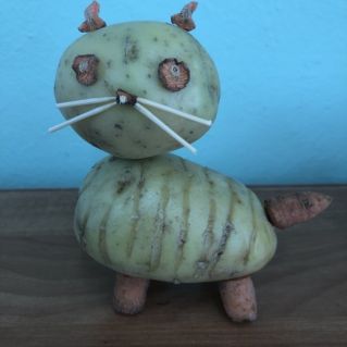 Картофельный котик