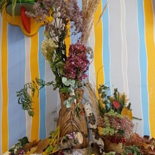 Арт-объект "Осенний калейдоскоп"