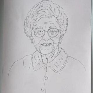 "Любимая баба Галя"