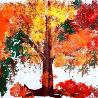 Осеннее чудо- дерево