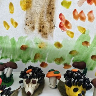 "Осенние ёжики"