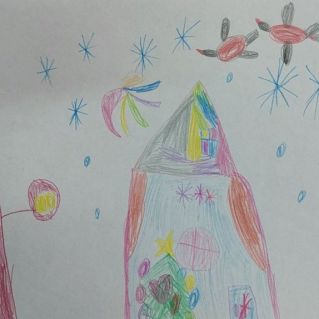 "Снегири" по стихотворению Есенина С.А "Снегири"