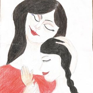 Моя мама- самая красивая