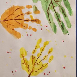 " Осенние листочки"