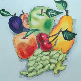 Фруктовая тарелка