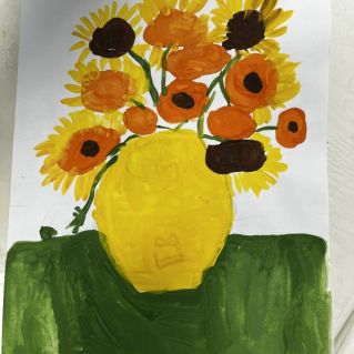 "Букет подсолнухов"