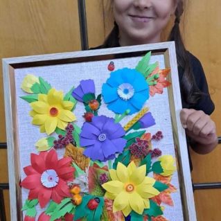 Осенний цветы