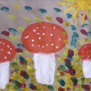 "Осенние мухоморы"