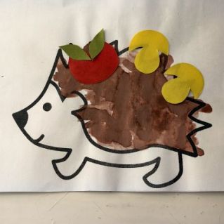 "На спине грибок несу"