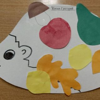 Осенний ежик