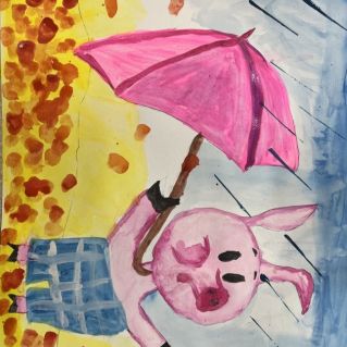 "Кажется дождь начинается,,,"