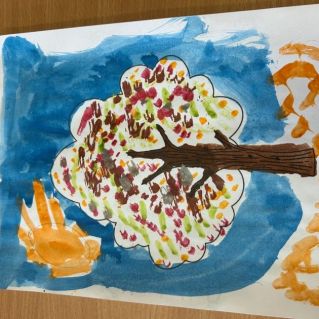 осеннее дерево