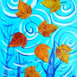 "Листопад с дождём"