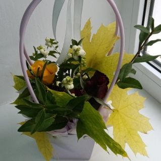 Осенние розы