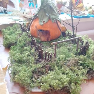 Тыквенный домик