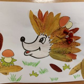 Ежик в лесу