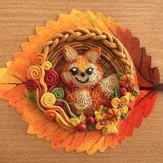 Осенняя лисичка