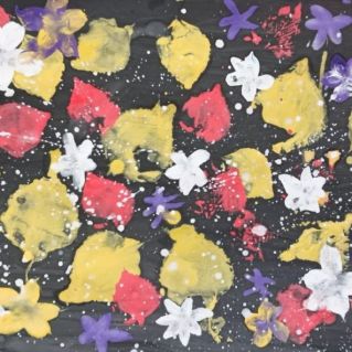 "Волшебный ковер из листьев "