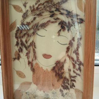 Девушка осень.