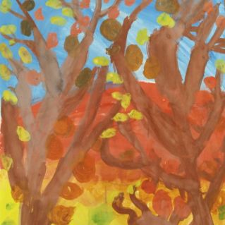 Акварельная осень