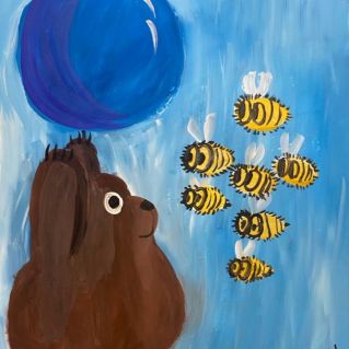 Винни Пух летит