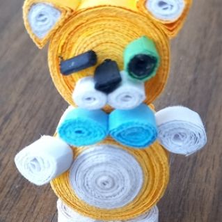 Хитрый котёнок