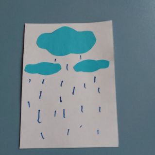 "Только солнце спрячется, тучка вся расплачется"