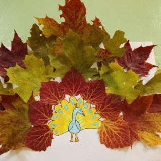 " Осенний павлин"