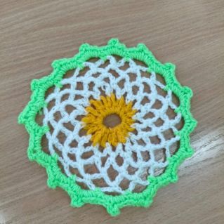 Салфетка-цветок