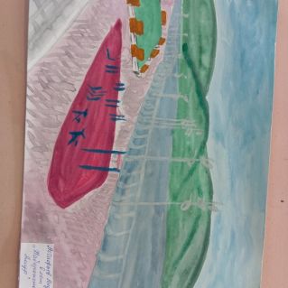 Набережная река Амур