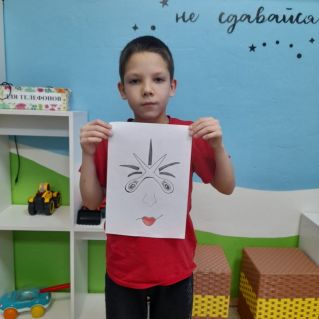 Нетрадиционная техника рисования "Волшебные ножницы"