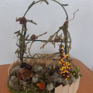 Осеннее панно