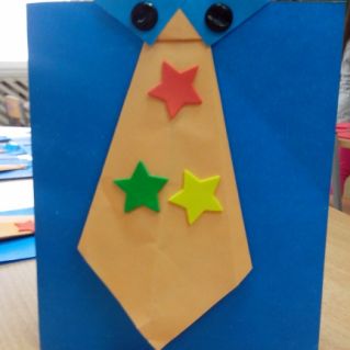 Открытка для папы