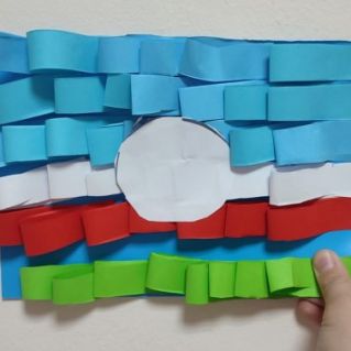 Флаг моей Республики Саха (ЯкутиЯ)