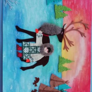 Коллективная работа "Мой любимый Коми край"