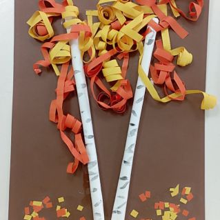 Осенние берёзы