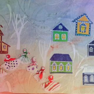 Коллаж "Хоровод "Единство"