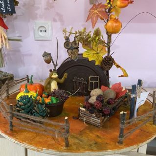 «Мишка встречает золотую осень»