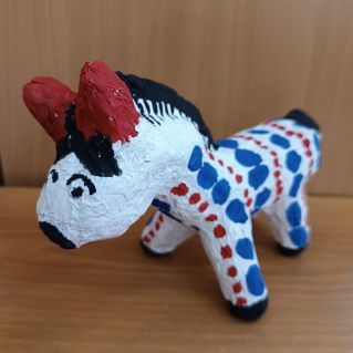 "Дымковская лошадка"