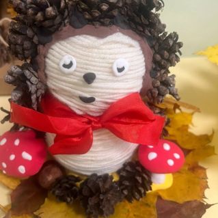 "Застенчивый ёжик"