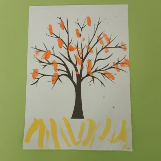 "Осеннее дерево"