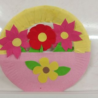 Корзина с цветами