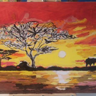 Африканские пейзажи