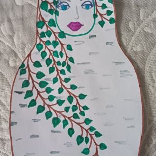 Матрёшка- берёзка.