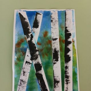 Осенние берёзки