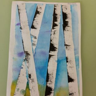 Осенние берёзки