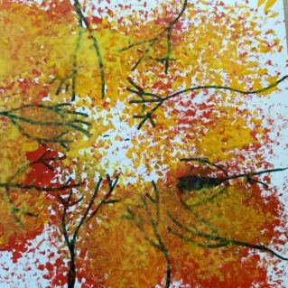 Листья падают летят