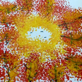 Листья падают летят