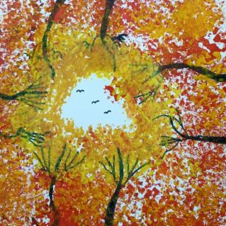 Листья падают летят