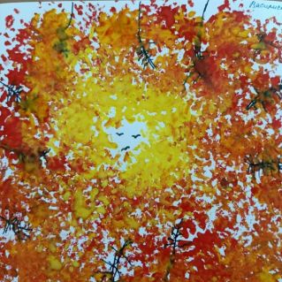 Листья падают летят